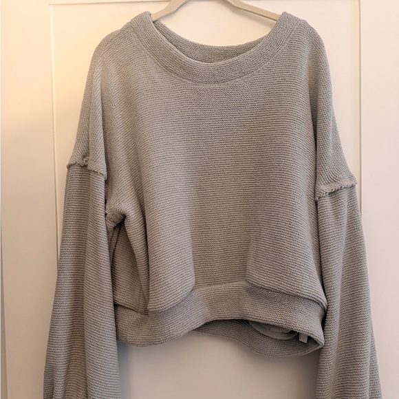 Free People Sweaters - FREE PEOPLE— beach Cozy Gray Women's Sweater
